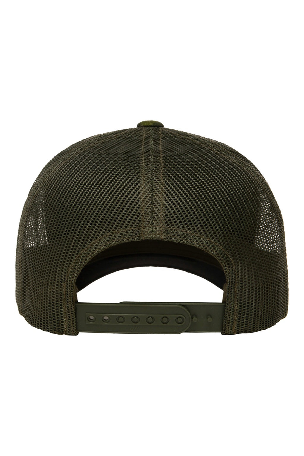 Yupoong Hats 6606MC Mens Classics Retro Snapback Trucker Hat Multicam Tropic Flat Back