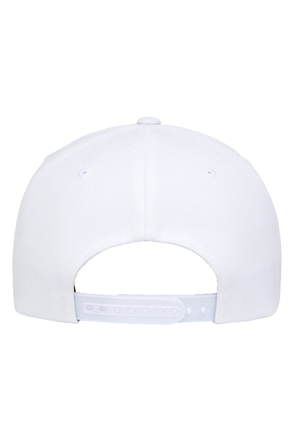 Yupoong Hats 6606R/6606RT Mens Sustainable Retro Snapback Trucker Hat Navy Blue/White Flat Back