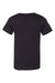 Bella + Canvas B3014/3014 Mens Jersey Short Sleeve Crewneck T-Shirt Black Flat Back