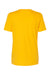Bella + Canvas BC6400/B6400/6400 Womens Relaxed Jersey Short Sleeve Crewneck T-Shirt Gold Flat Back