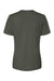 Bella + Canvas BC6400/6400 Womens Relaxed Jersey Short Sleeve Crewneck T-Shirt Military Green Flat Back