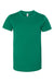 Bella + Canvas BC3001Y/3001Y Youth Jersey Short Sleeve Crewneck T-Shirt Kelly Green Flat Front