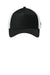 New Era Hats NE205 Mens Adjustable Trucker Hat Flag Black/White Flat Front
