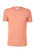 Bella + Canvas BC3413/3413C/3413 Mens Short Sleeve Crewneck T-Shirt Sunset Orange Flat Front
