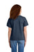 Gildan 64000BCVC Youth Softstyle CVC Short Sleeve Crewneck T-Shirt Navy Blue Mist Model Back