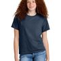 Gildan Youth Softstyle CVC Short Sleeve Crewneck T-Shirt - Navy Blue Mist