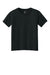 Gildan 64000BCVC Youth Softstyle CVC Short Sleeve Crewneck T-Shirt Pitch Black Flat Front