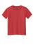 Gildan 64000BCVC Youth Softstyle CVC Short Sleeve Crewneck T-Shirt Red Mist Flat Front