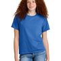 Gildan Youth Softstyle CVC Short Sleeve Crewneck T-Shirt - Royal Blue Mist