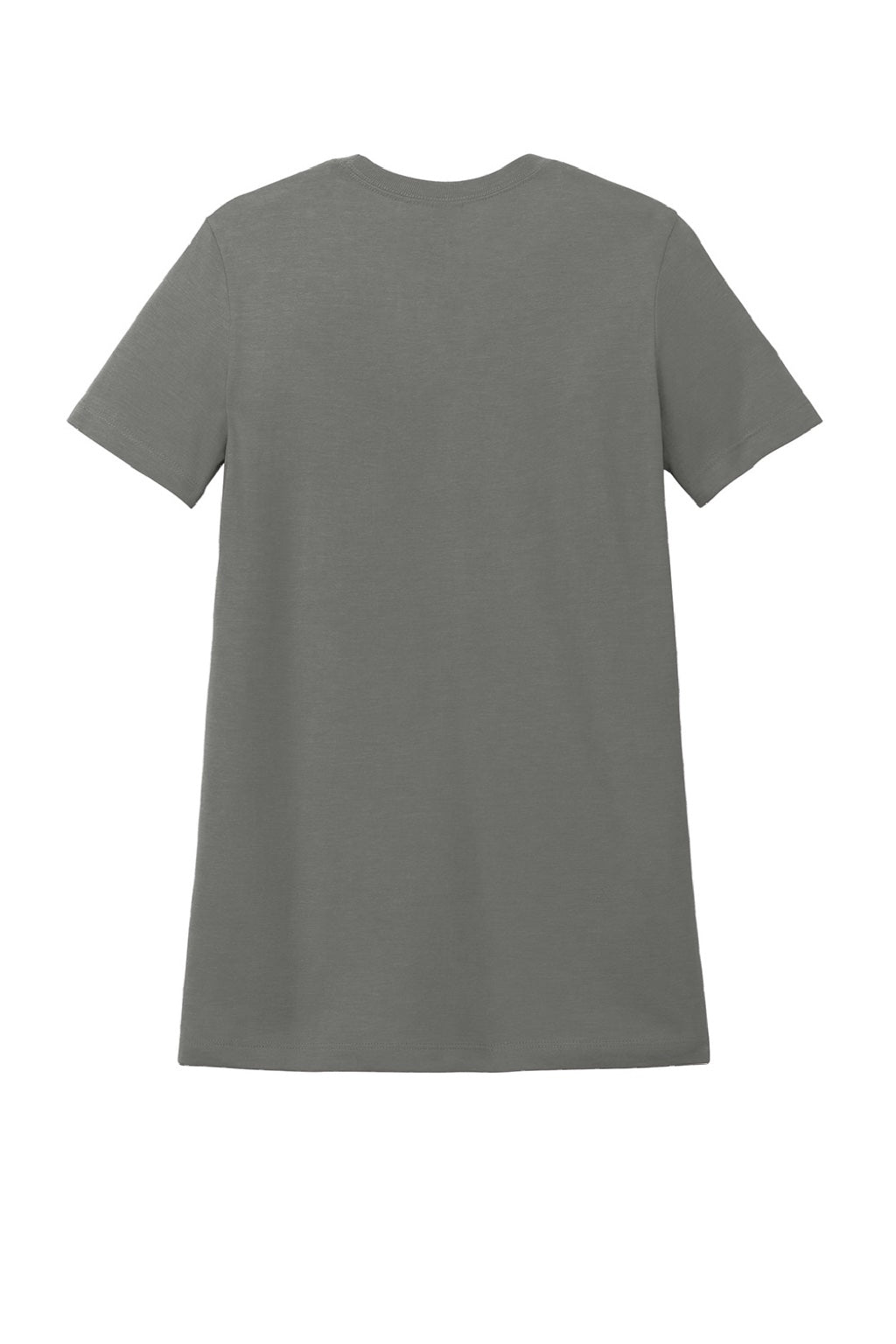 Gildan 64001LCVC Womens Softstyle CVC Short Sleeve Crewneck T-Shirt Gunmetal Grey Flat Back