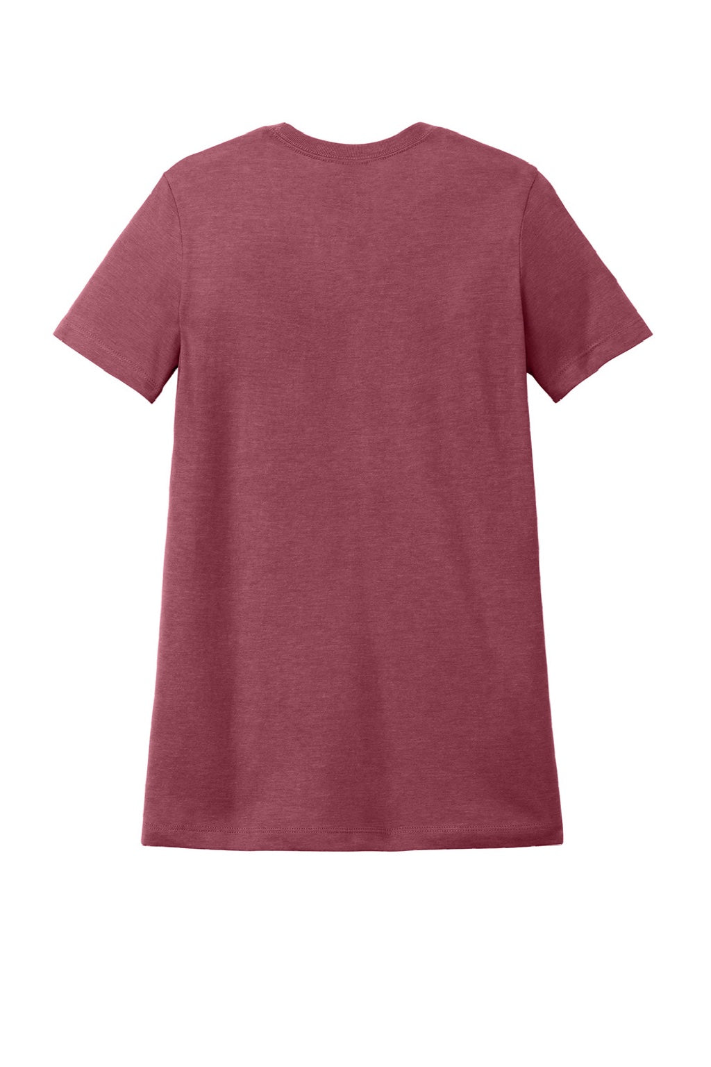 Gildan 64001LCVC Womens Softstyle CVC Short Sleeve Crewneck T-Shirt Maroon Mist Flat Back
