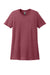 Gildan 64001LCVC Womens Softstyle CVC Short Sleeve Crewneck T-Shirt Maroon Mist Flat Front