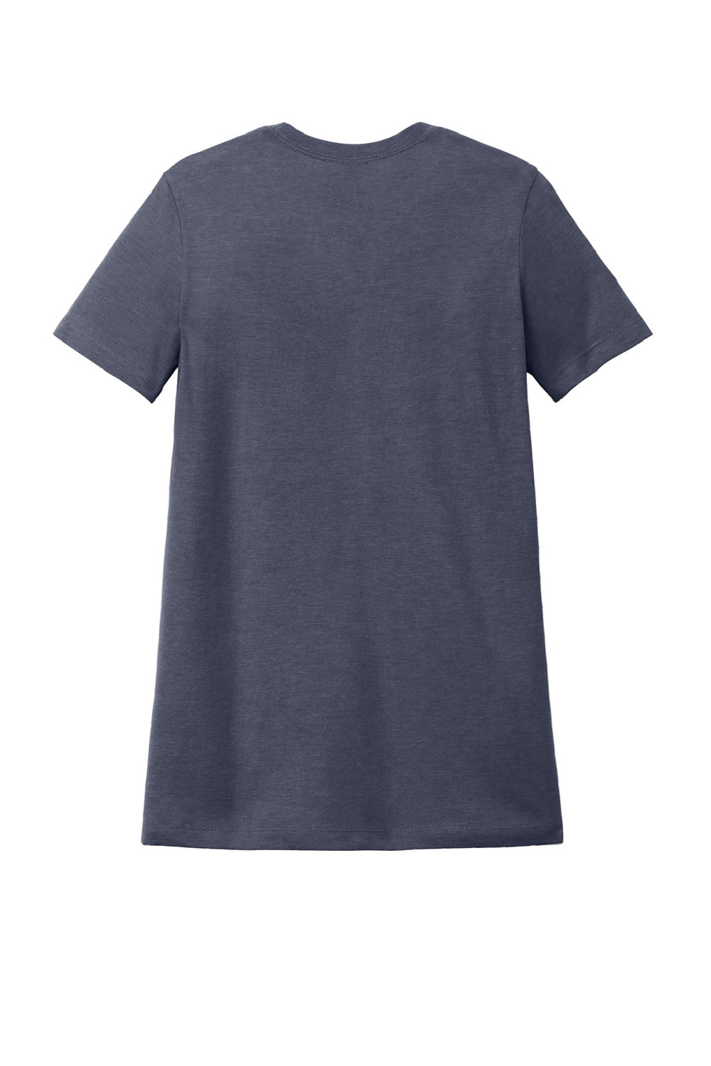 Gildan 64001LCVC Womens Softstyle CVC Short Sleeve Crewneck T-Shirt Navy Blue Mist Flat Back