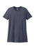 Gildan 64001LCVC Womens Softstyle CVC Short Sleeve Crewneck T-Shirt Navy Blue Mist Flat Front