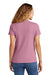Gildan 64001LCVC Womens Softstyle CVC Short Sleeve Crewneck T-Shirt Plumrose Pink Model Back