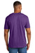Gildan 64000CVC Mens Softstyle CVC Short Sleeve Crewneck T-Shirt Amethyst Purple Model Back