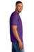 Gildan 64000CVC Mens Softstyle CVC Short Sleeve Crewneck T-Shirt Amethyst Purple Model Side