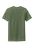 Gildan 64000CVC Mens Softstyle CVC Short Sleeve Crewneck T-Shirt Cactus Green Flat Back