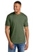 Gildan 64000CVC Mens Softstyle CVC Short Sleeve Crewneck T-Shirt Cactus Green Model Front