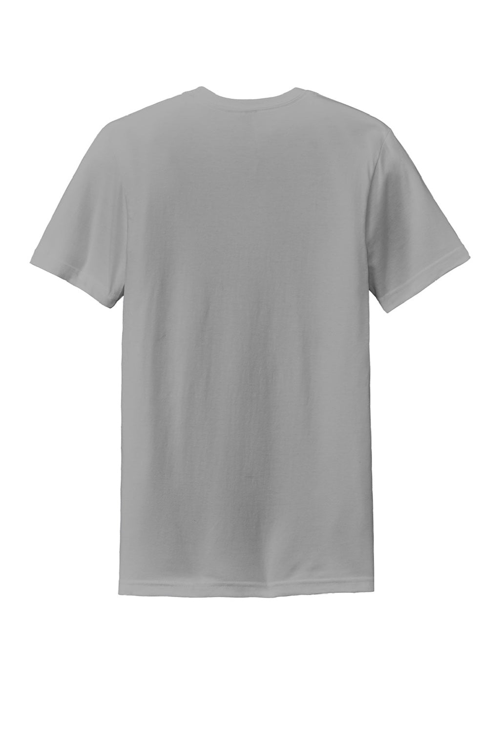 Gildan 64000CVC Mens Softstyle CVC Short Sleeve Crewneck T-Shirt Cement Grey Flat Back