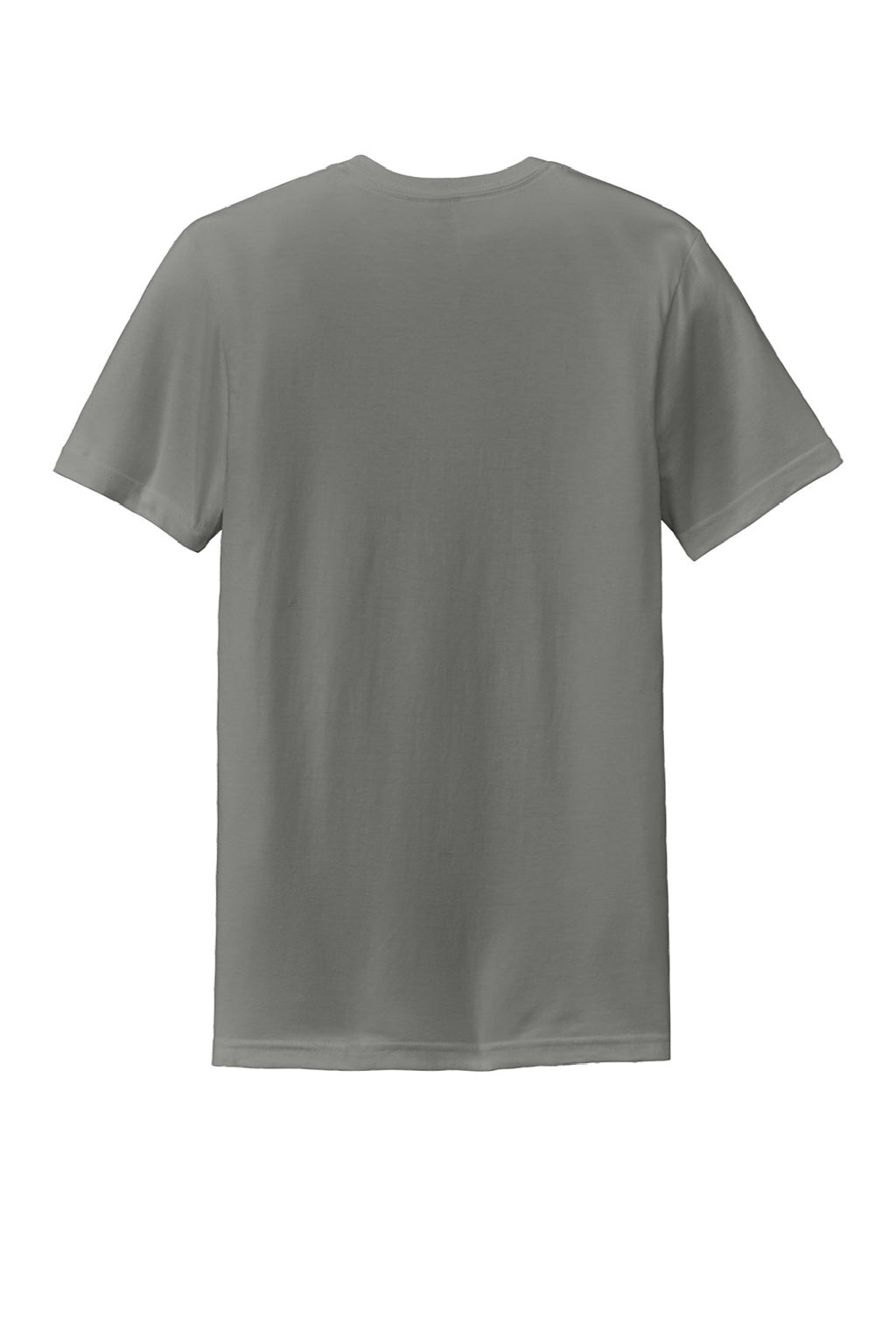 Gildan 64000CVC Mens Softstyle CVC Short Sleeve Crewneck T-Shirt Gunmetal Grey Flat Back