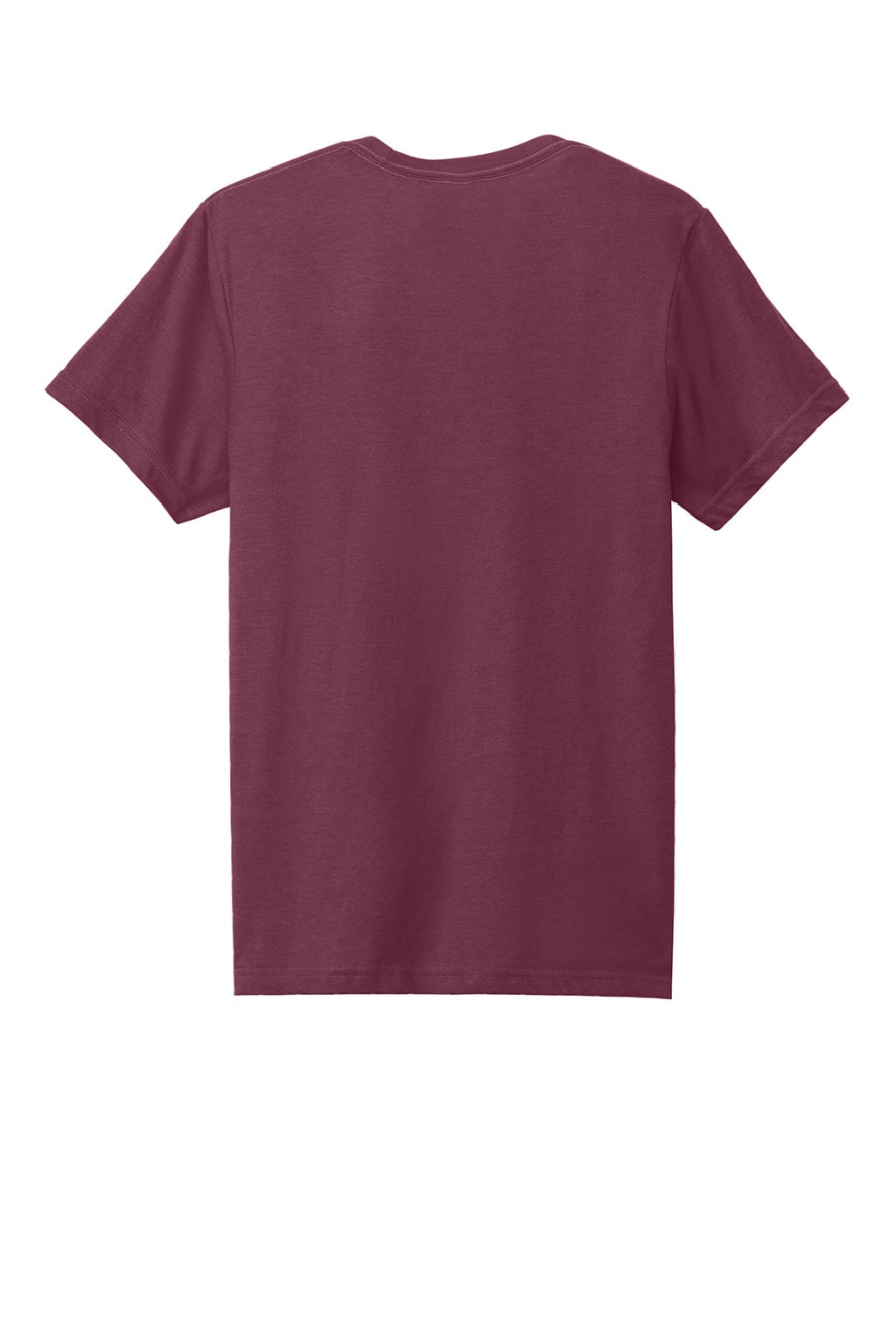 Gildan 64000CVC Mens Softstyle CVC Short Sleeve Crewneck T-Shirt Maroon Mist Flat Back