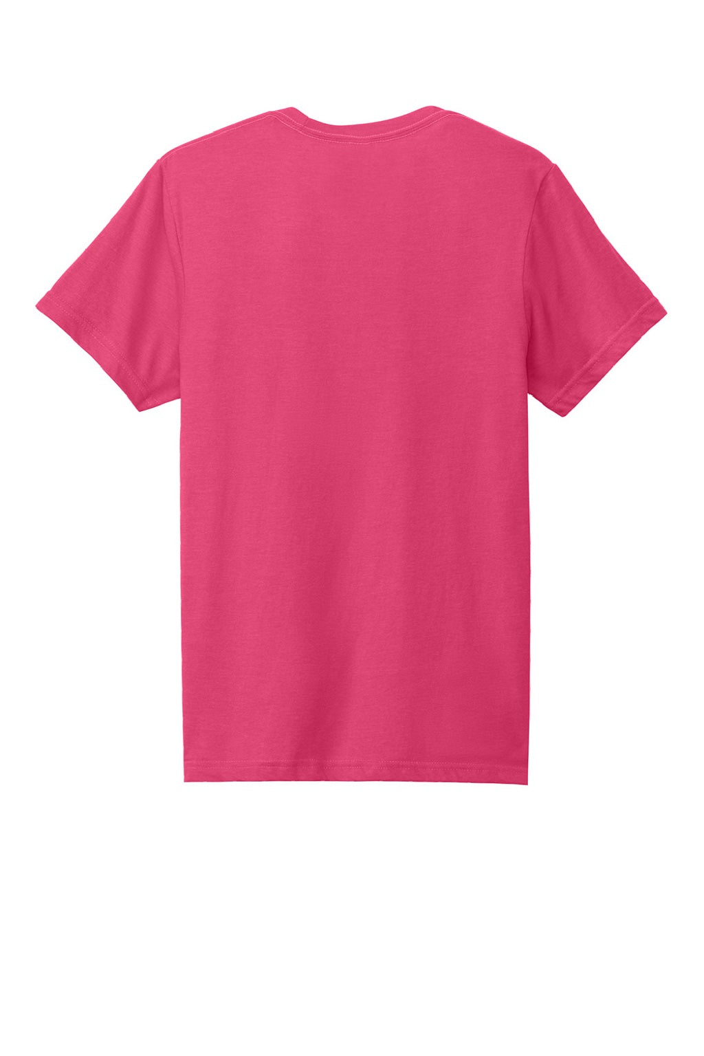 Gildan 64000CVC Mens Softstyle CVC Short Sleeve Crewneck T-Shirt Pink Lemonade Mist Flat Back