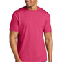Gildan Mens Softstyle CVC Short Sleeve Crewneck T-Shirt - Pink Lemonade Mist