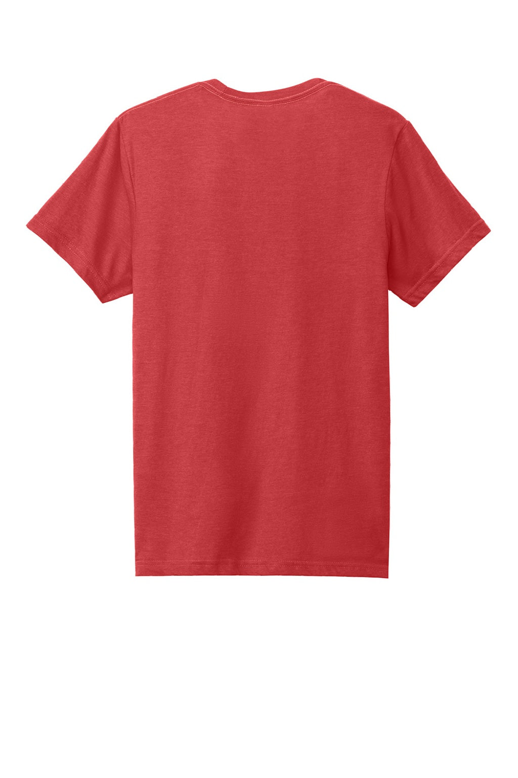 Gildan 64000CVC Mens Softstyle CVC Short Sleeve Crewneck T-Shirt Red Mist Flat Back