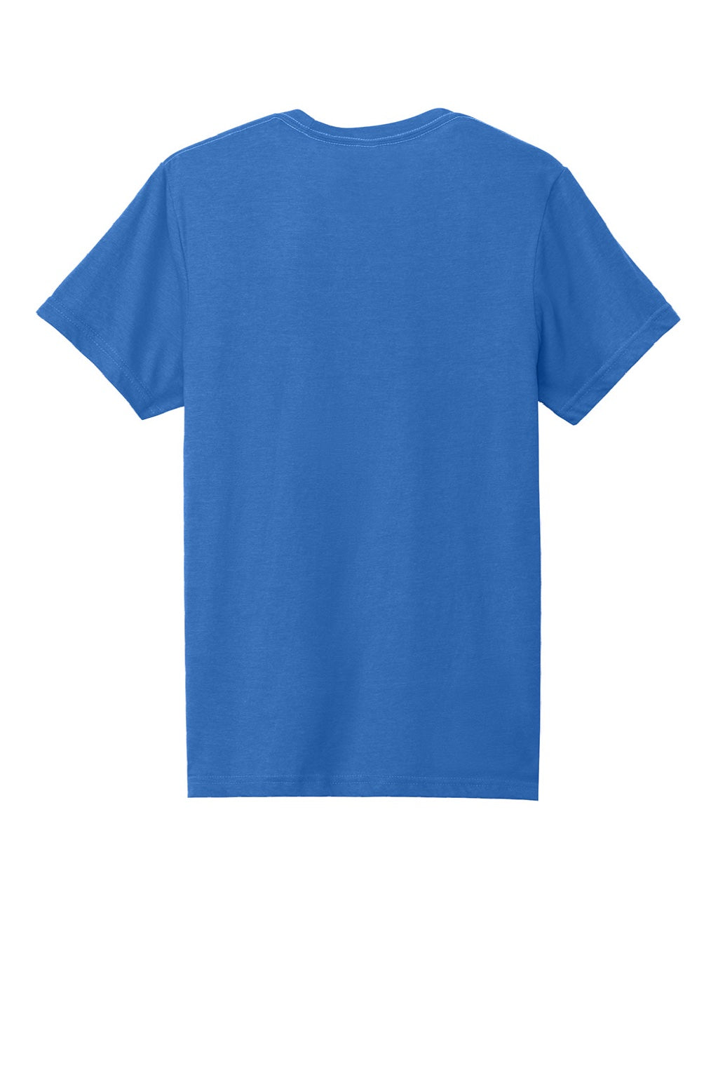 Gildan 64000CVC Mens Softstyle CVC Short Sleeve Crewneck T-Shirt Royal Blue Mist Flat Back