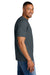 Gildan 64000CVC Mens Softstyle CVC Short Sleeve Crewneck T-Shirt Steel Blue Model Side