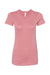 Bella + Canvas BC6004/6004 Womens The Favorite Short Sleeve Crewneck T-Shirt Mauve Flat Front