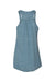 Bella + Canvas BC8800/8800 Womens Flowy Tank Top Denim Blue Slub Flat Back
