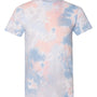 Dyenomite Mens Dream Tie Dyed Short Sleeve Crewneck T-Shirt - Coral - NEW