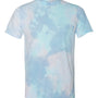 Dyenomite Mens Dream Tie Dyed Short Sleeve Crewneck T-Shirt - Turquoise - NEW