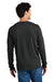 Gildan 64440CVC Mens Softstyle CVC Long Sleeve Crewneck T-Shirt Pitch Black Mist Model Back