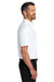 Port Authority K700 Mens Shirt Collar Short Sleeve Polo Shirt White Model Side
