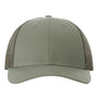 Richardson Hats Mens Snapback Trucker Hat - Loden Green