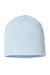 Atlantis Hats HOLLY Unisex Sustainable Beanie Light Blue Flat Front