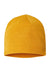 Atlantis Hats HOLLY Unisex Sustainable Beanie Mustard Yellow Flat Front