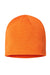 Atlantis Hats HOLLY Unisex Sustainable Beanie Orange Flat Front