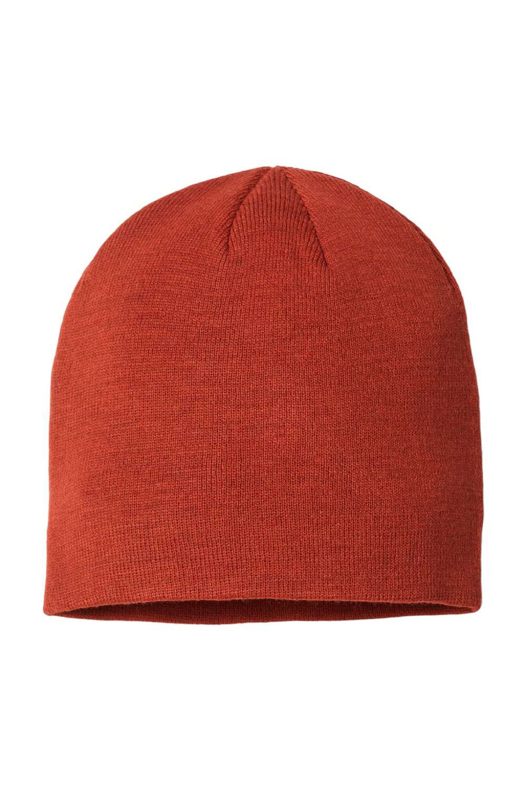 Atlantis Hats HOLLY Unisex Sustainable Beanie Rusty Flat Front