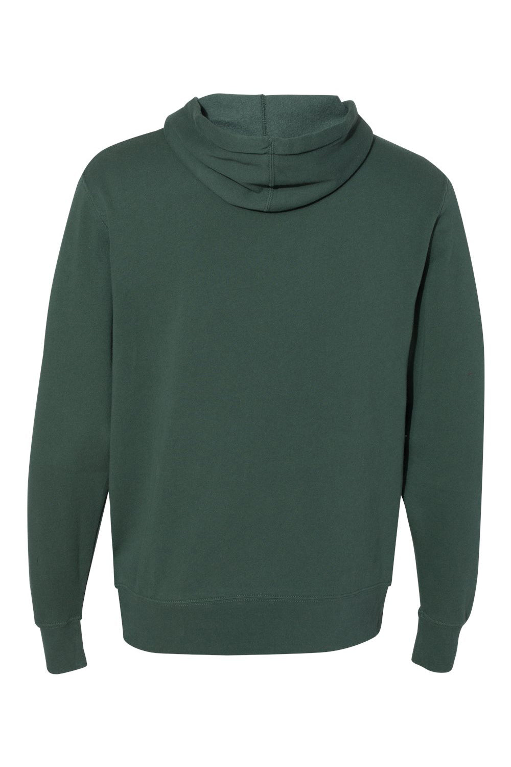 Independent Trading Co. AFX90UN Mens Hooded Sweatshirt Hoodie Alpine Green Flat Back