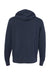 Independent Trading Company AFX90UN Mens Hooded Sweatshirt Hoodie w/ Pouch Pocket Slate Blue Flat Back