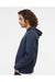 Independent Trading Co. AFX90UN Mens Hooded Sweatshirt Hoodie Slate Blue Model Side
