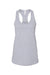 Bella + Canvas BC6008/6008 Womens Jersey Tank Top Heather Grey Flat Front