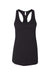 Bella + Canvas BC6008/6008 Womens Jersey Tank Top Black Flat Front