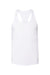 Bella + Canvas BC6008/6008 Womens Jersey Tank Top White Flat Front