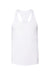 Bella + Canvas BC6008/B6008/6008 Womens Jersey Tank Top White Flat Front