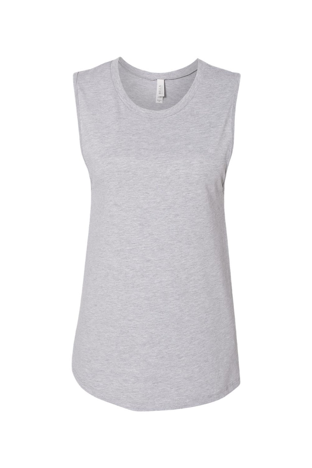 Bella + Canvas BC6003/6003 Womens Jersey Muscle Tank Top Heather Grey Flat Front